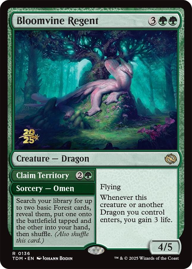 Bloomvine Regent [Tarkir: Dragonstorm Prerelease Promos]
