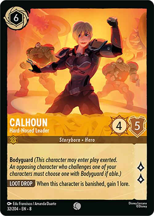 Calhoun - Hard-Nosed Leader (32/204) [Reign of Jafar]