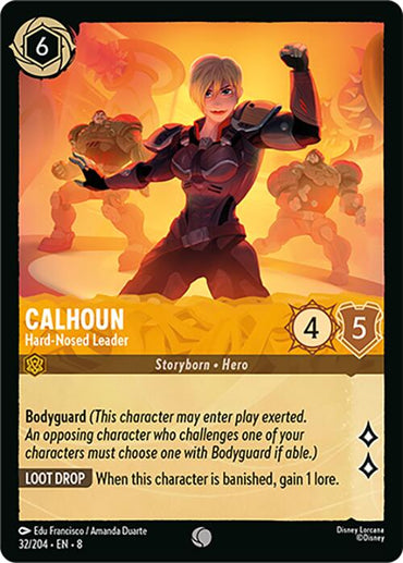 Calhoun - Hard-Nosed Leader (32/204) [Reign of Jafar]