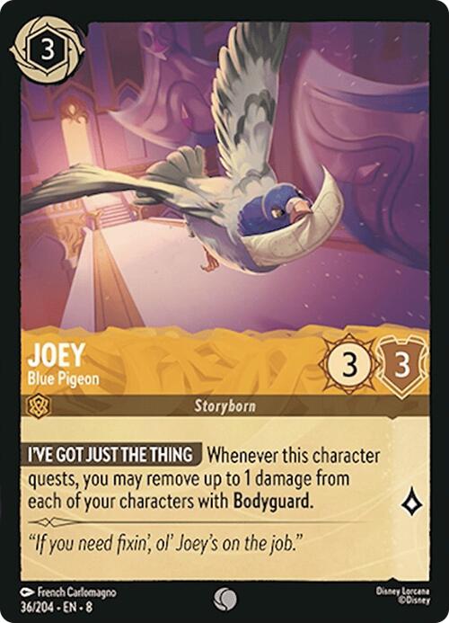 Joey - Blue Pigeon (36/204) [Reign of Jafar]