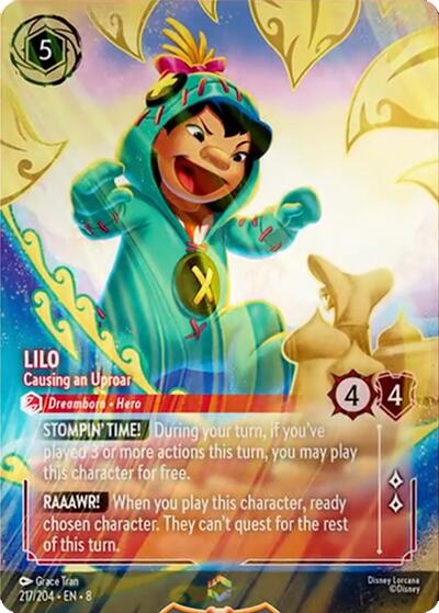 Lilo - Causing an Uproar (Enchanted) (217/204) [Reign of Jafar]