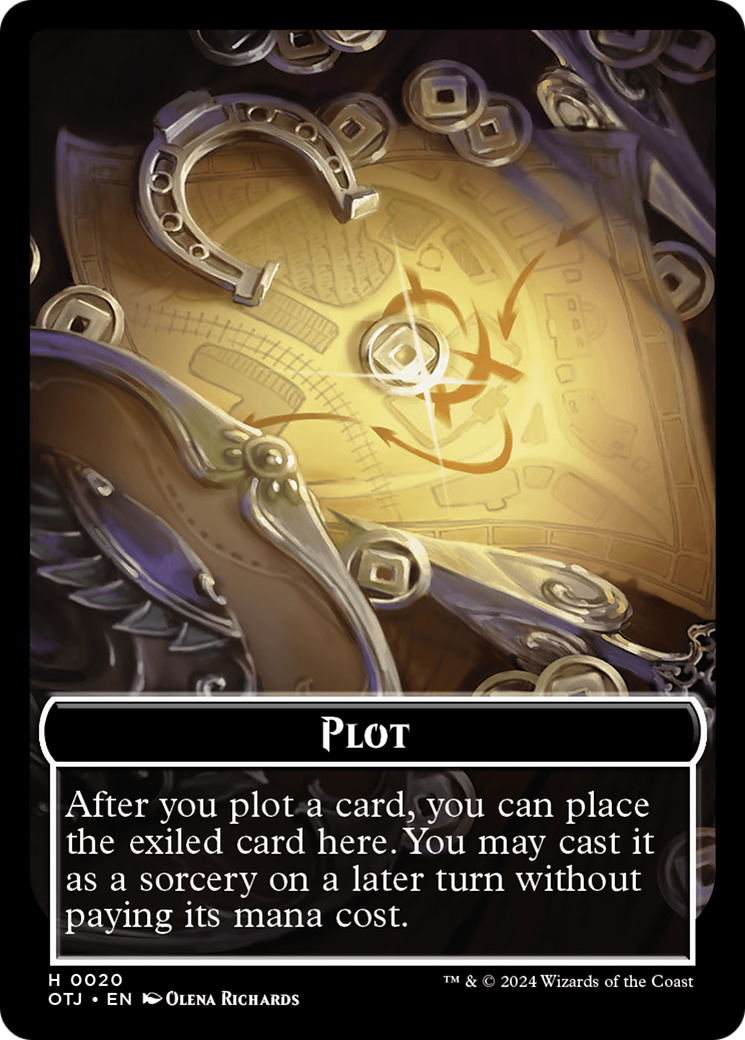 Map // Plot Double-Sided Token [Outlaws of Thunder Junction: The Big S